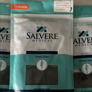 Salvere Medical Simply Sheer Compression Stockings- great for flight attendants